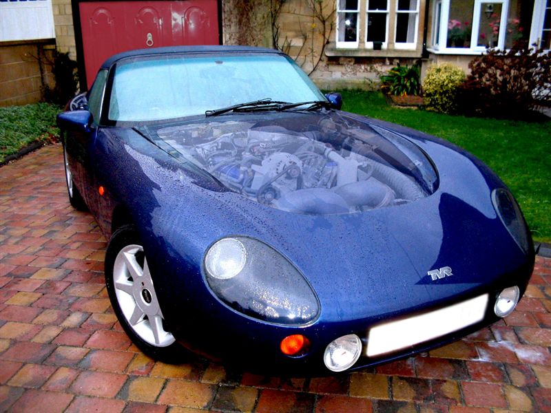 TVR , Griffith , 500, 5 litre, V8, engine  